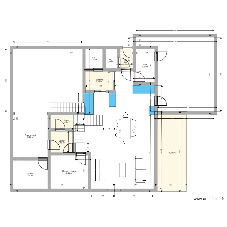 220209 simplifié. Plan de 0 pièce et 0 m2