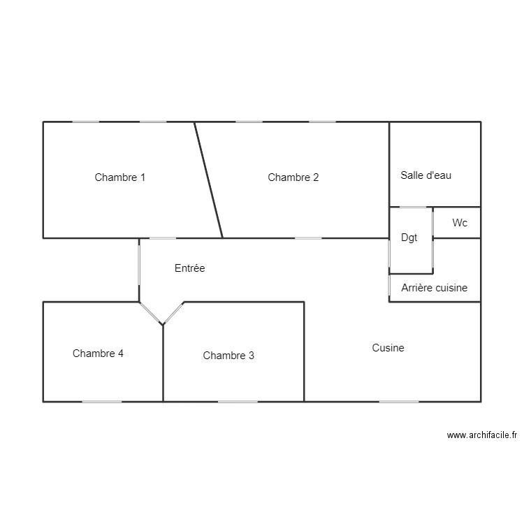 QUIMPER HERLEDAN 2. Plan de 0 pièce et 0 m2