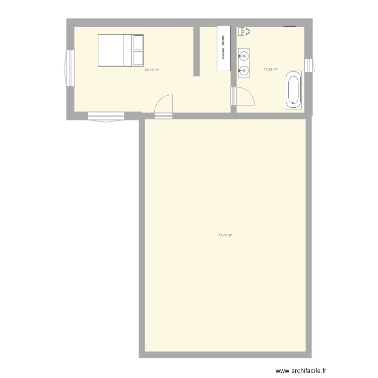 1er plan agrandissement. Plan de 0 pièce et 0 m2