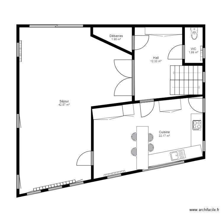 Gerlache1er. Plan de 0 pièce et 0 m2