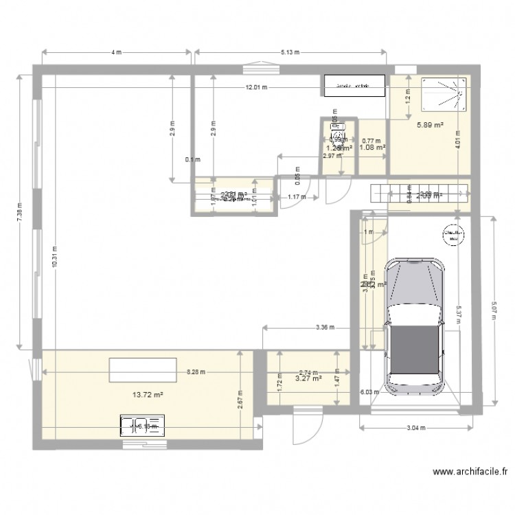 RDC MAISON CANOHES. Plan de 0 pièce et 0 m2