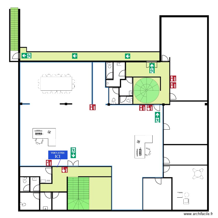 ARAMINE 2ème étage . Plan de 0 pièce et 0 m2