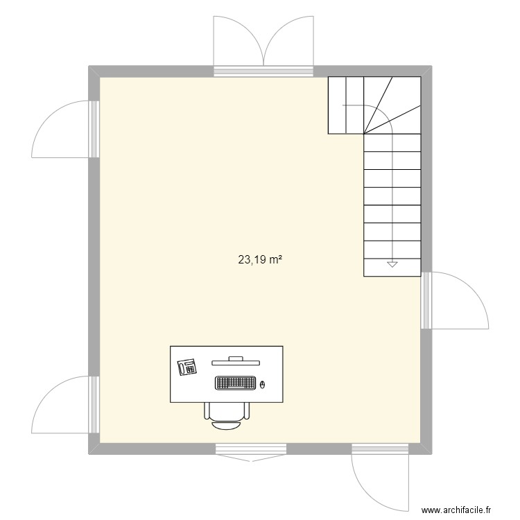 Entrée Longueville. Plan de 0 pièce et 0 m2