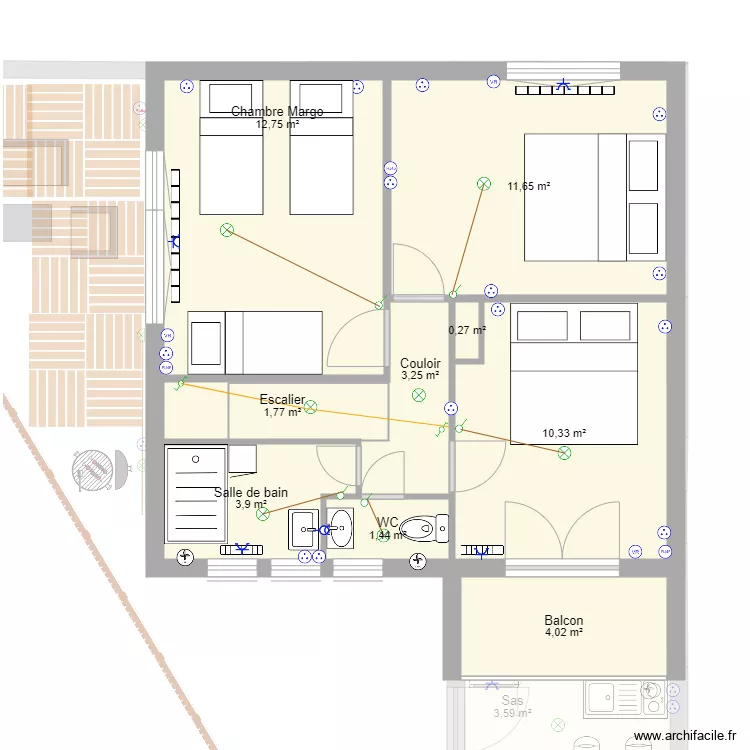 Maison Margo+. Plan de 