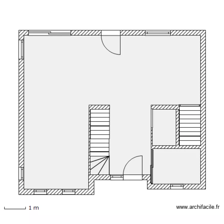 rez de chaussez pr&eacute;visu. Plan de 