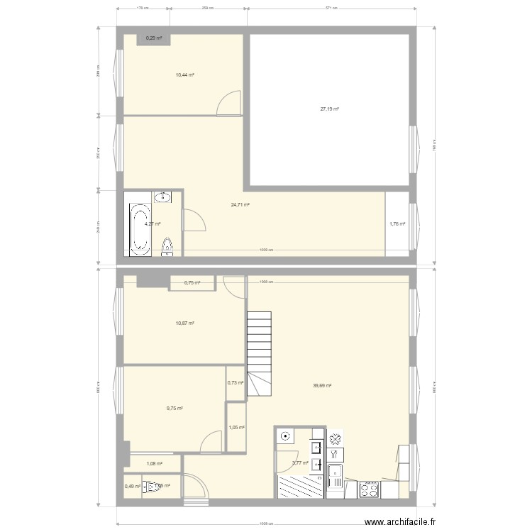 14 nuits apres 2. Plan de 0 pièce et 0 m2