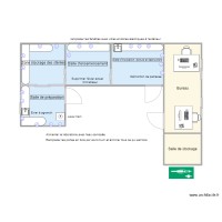 Plan laboratoire réaménagé