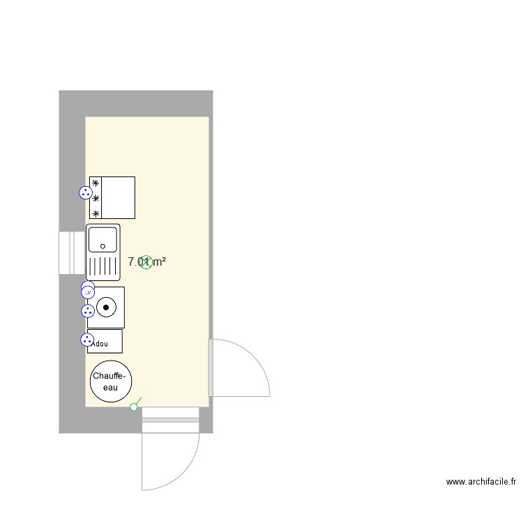 Cellier V2 1. Plan de 0 pièce et 0 m2