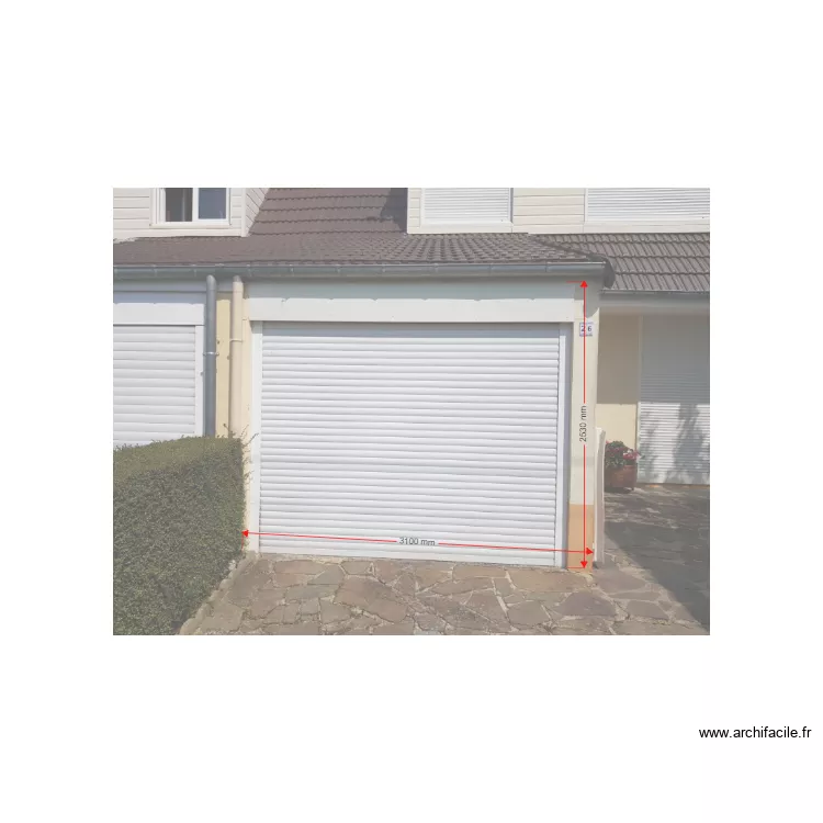 gara fa&ccedil;ade nord toutain. Plan de 