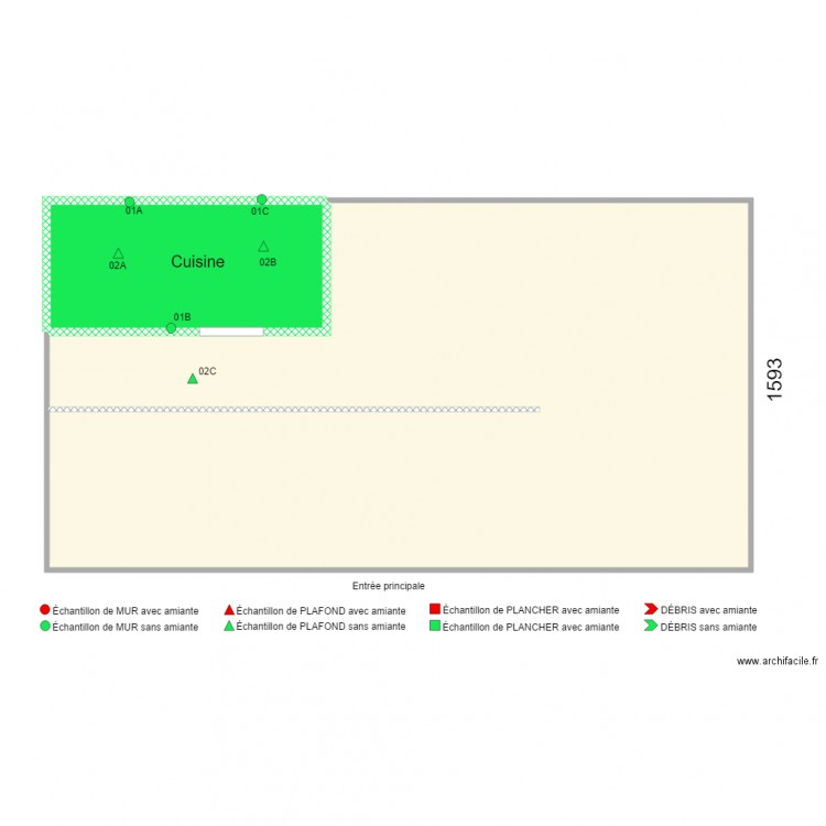 1591 TERRASSE GARNIER. Plan de 0 pièce et 0 m2