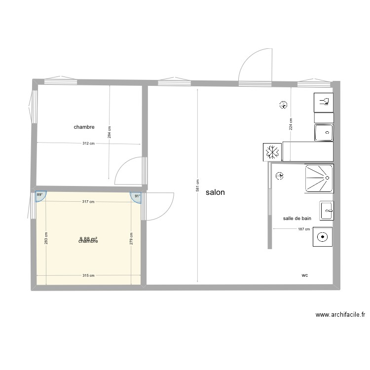 Plein pied Cayeux sur mer. Plan de 0 pièce et 0 m2