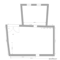 plan  chouvel  etat des lieux niveau grange  futur dalle RDC 