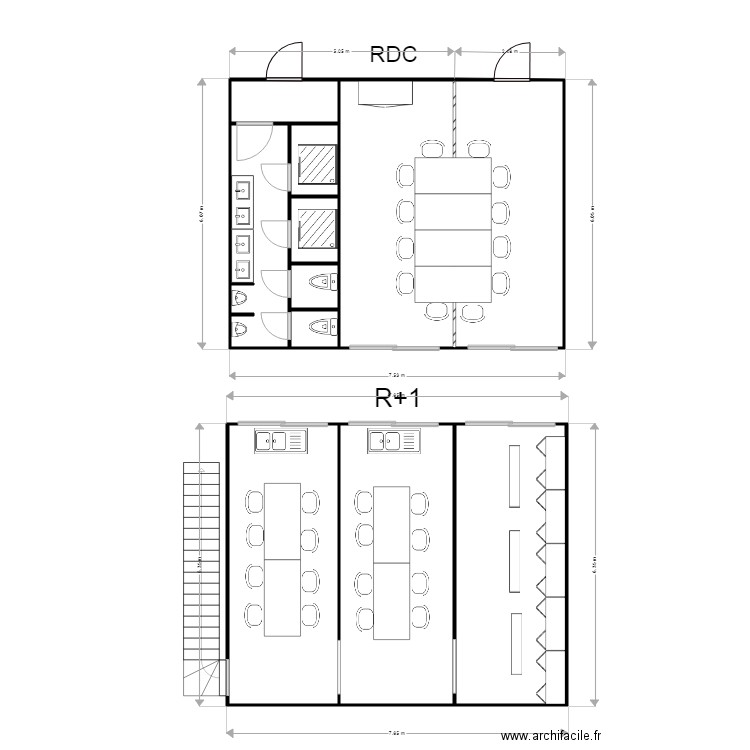 EAB ILOT PECHOUX VILLEURBANNE . Plan de 0 pièce et 0 m2