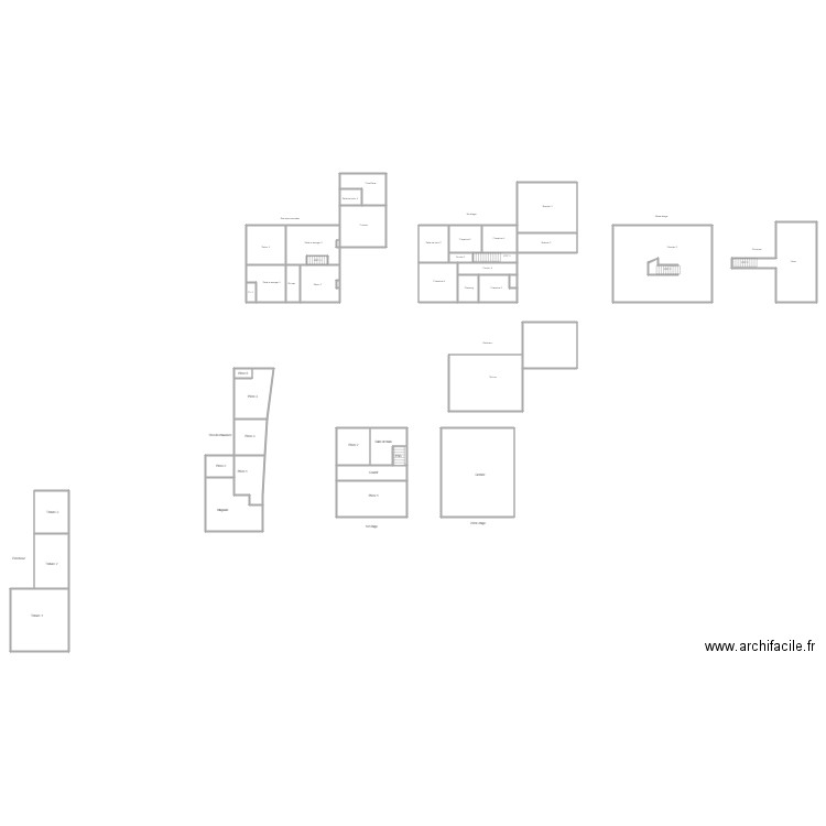 SIGNY LE PETIT. Plan de 0 pièce et 0 m2