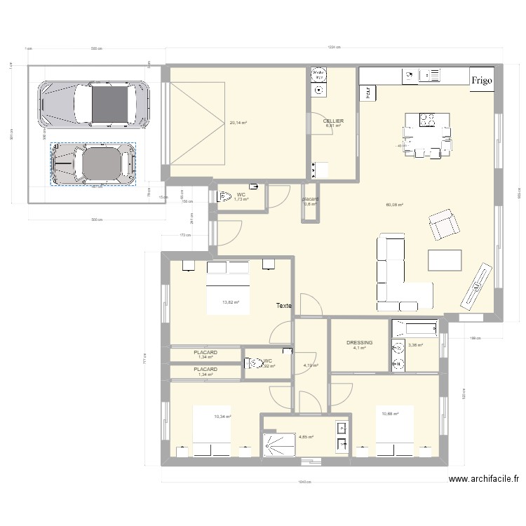 orleans 1. Plan de 0 pièce et 0 m2