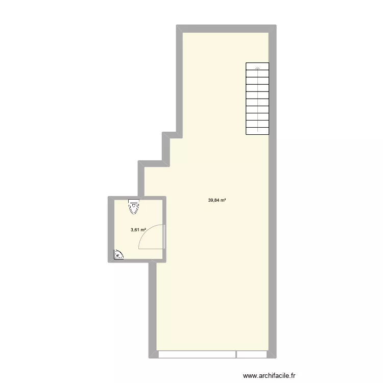 BAR A SALADE LOCAL ACTUEL . Plan de 