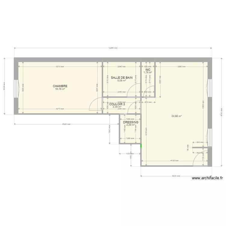 RENOVATION SAINT VALLIER PLAN PROJET 1309. Plan de 