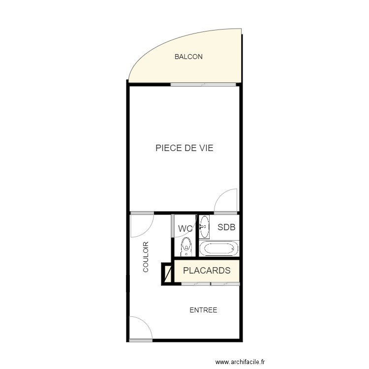 LEBEAUPIN. Plan de 0 pièce et 0 m2