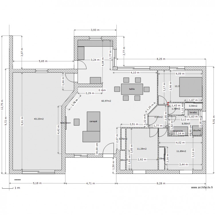plan definitif lacapelle. Plan de 0 pièce et 0 m2