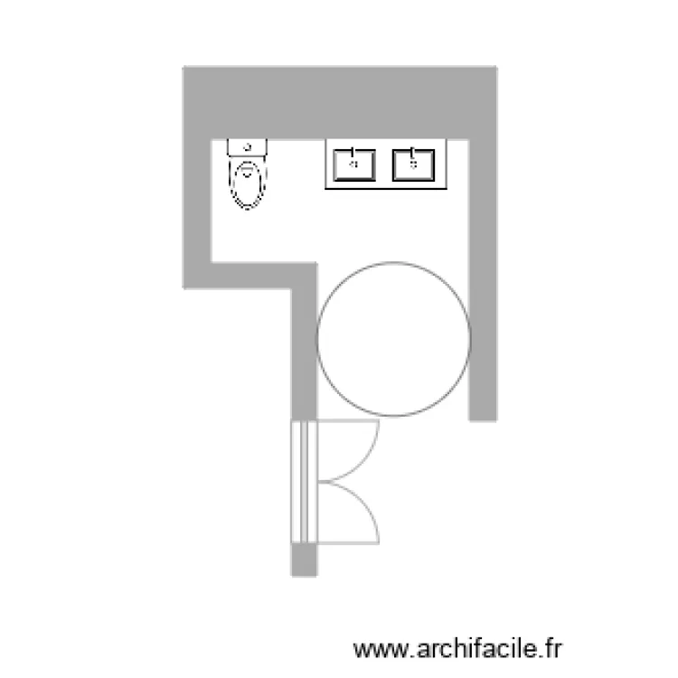 Chez Tonton plan projet. Plan de 