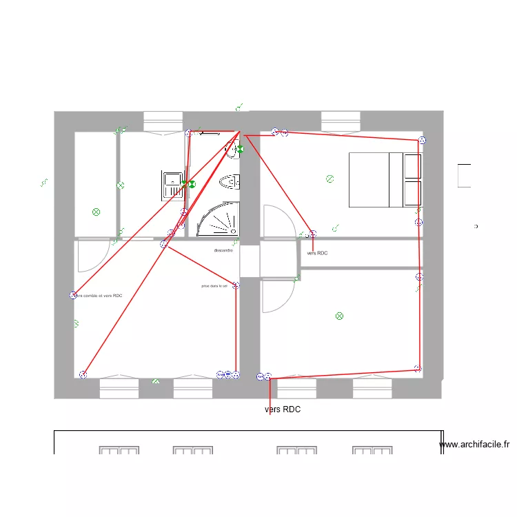 grouchy prises. Plan de 