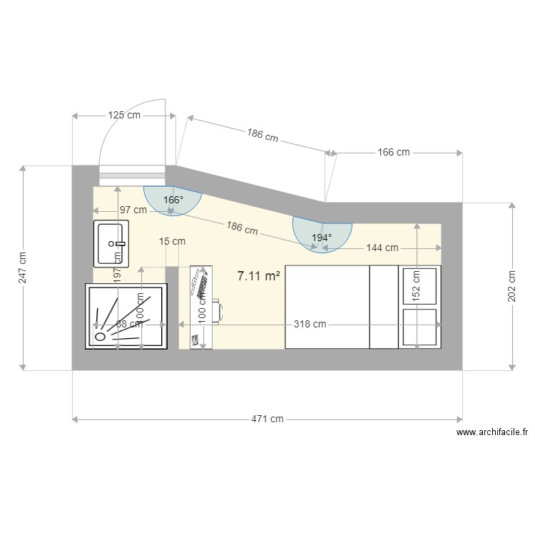 sdb tervuren by hb. Plan de 0 pièce et 0 m2