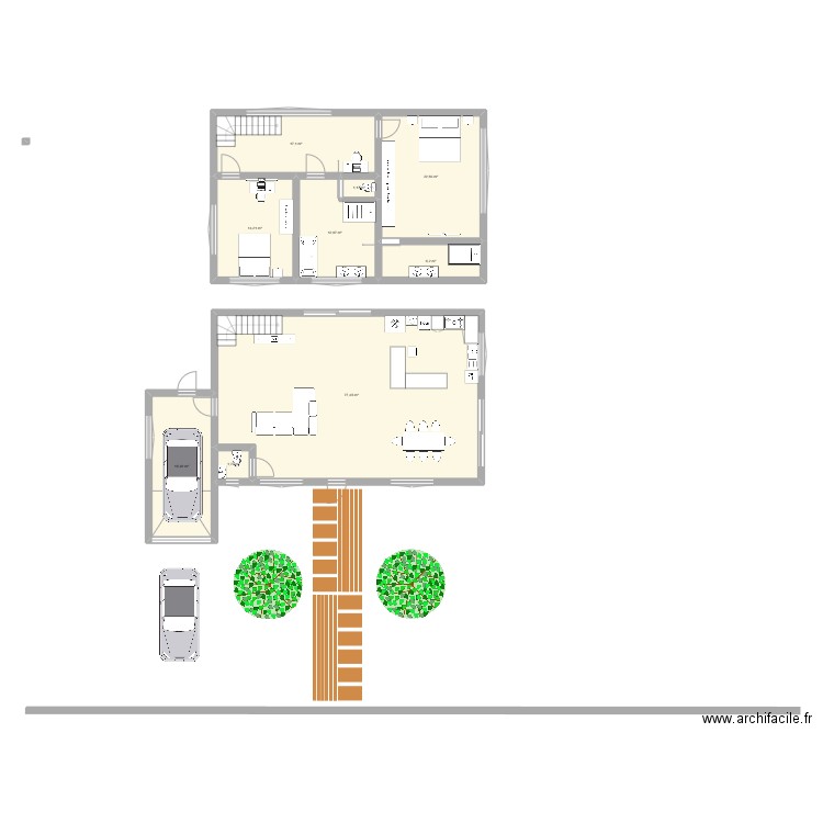 Test maison . Plan de 0 pièce et 0 m2