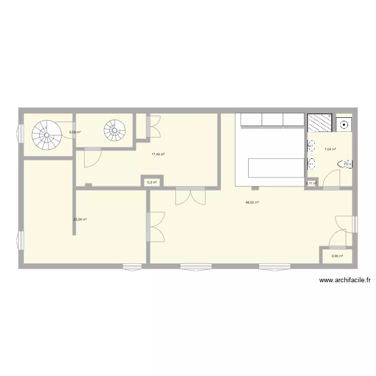 Garnier Actuel. Plan de 