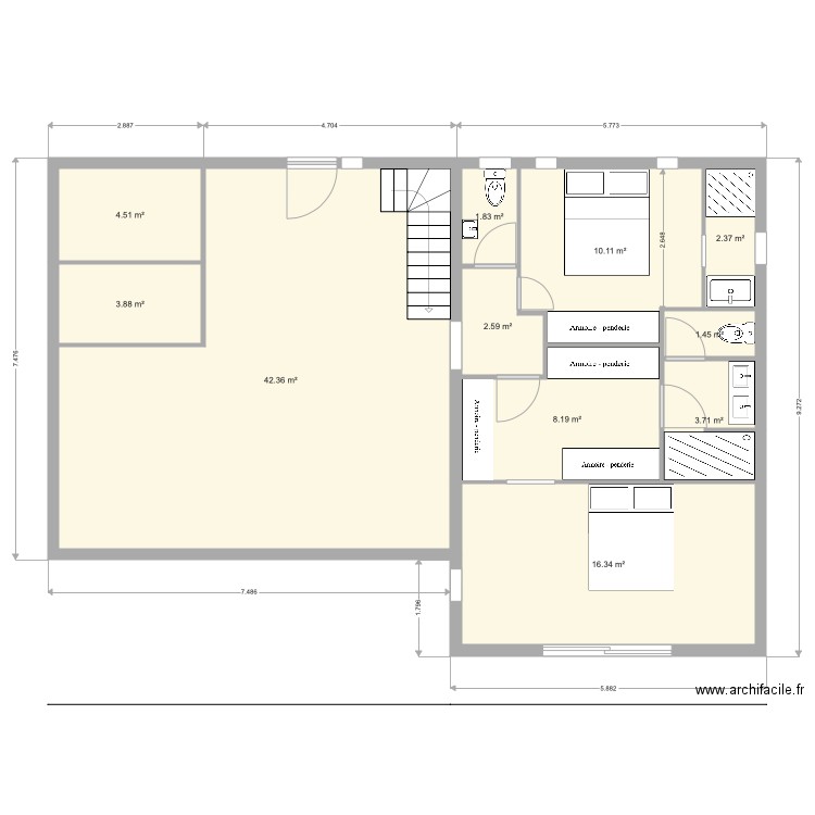 PELMARD BAILLIF. Plan de 0 pièce et 0 m2