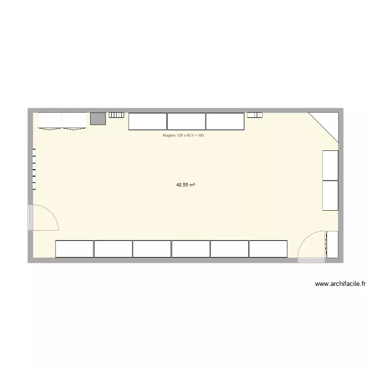 Saint Mathieu. Plan de 