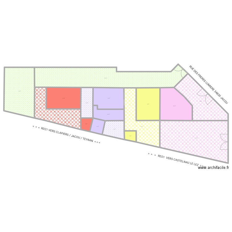 AK99 APPART MV 25032023b. Plan de 16 pièces et 924 m2