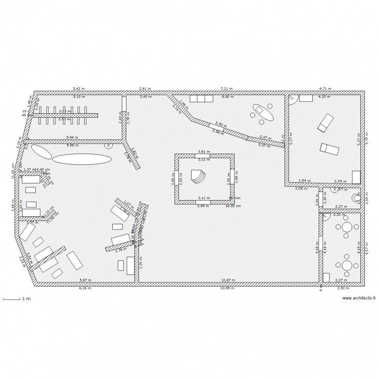 etage. Plan de 0 pièce et 0 m2