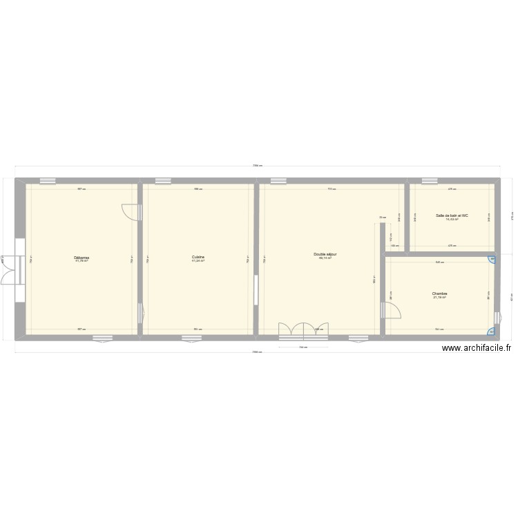 Céras-Ledergues-RDC PIECES. Plan de 0 pièce et 0 m2