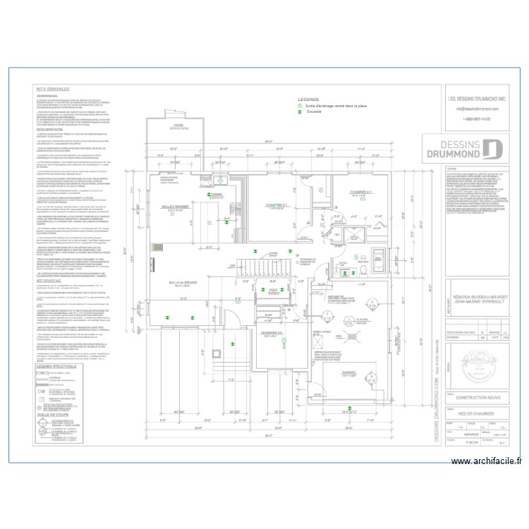 Éclairage Maison Honfleur. Plan de 0 pièce et 0 m2