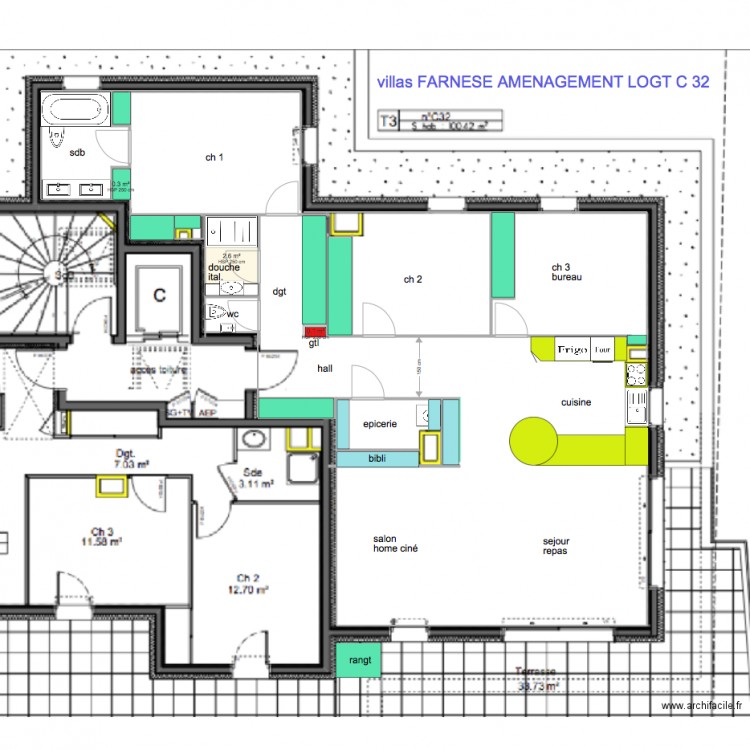 apd finalisé bis. Plan de 0 pièce et 0 m2