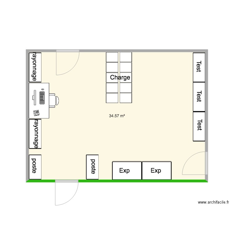 test. Plan de 0 pièce et 0 m2