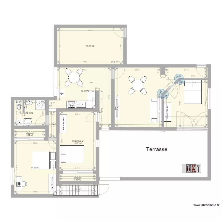 Appartement vert  Modifier 10 05 2016. Plan de 