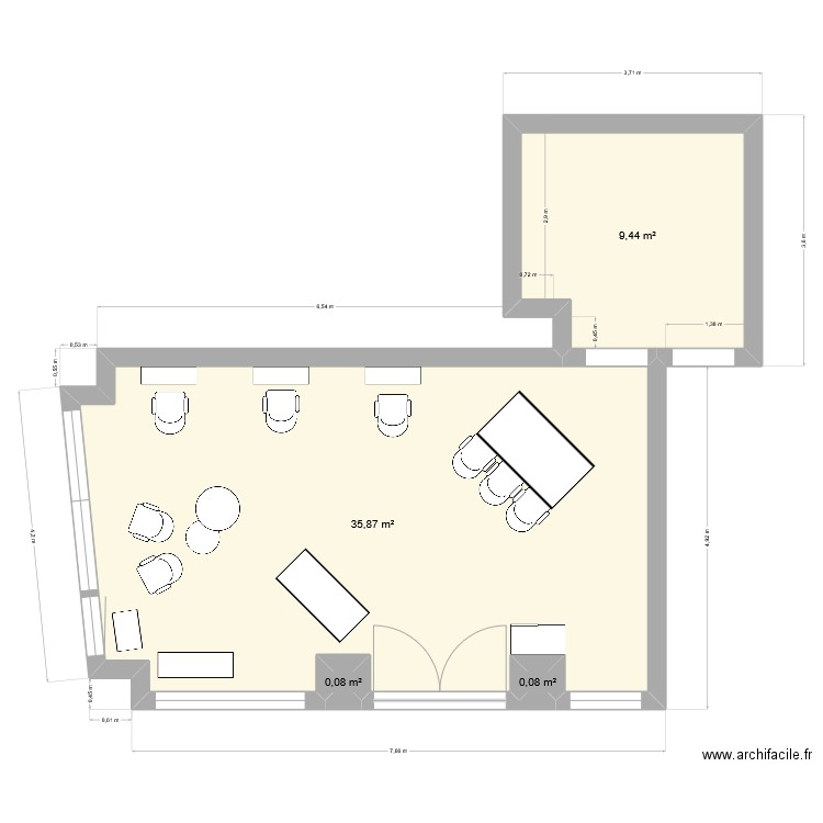 SALON. Plan de 0 pièce et 0 m2