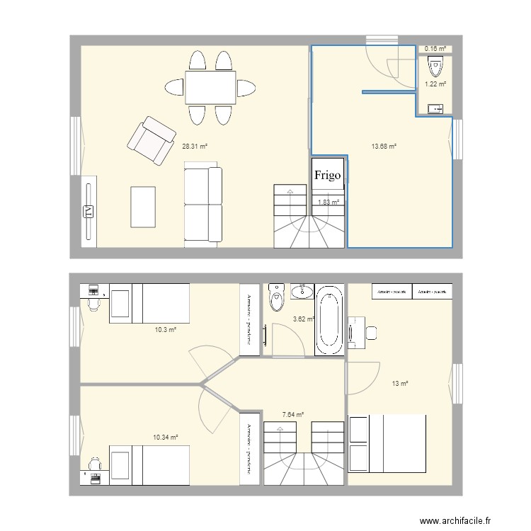 Future maison2. Plan de 0 pièce et 0 m2