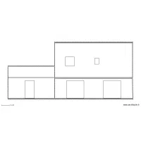 FACADE ARRIERE APRES EXTENTION