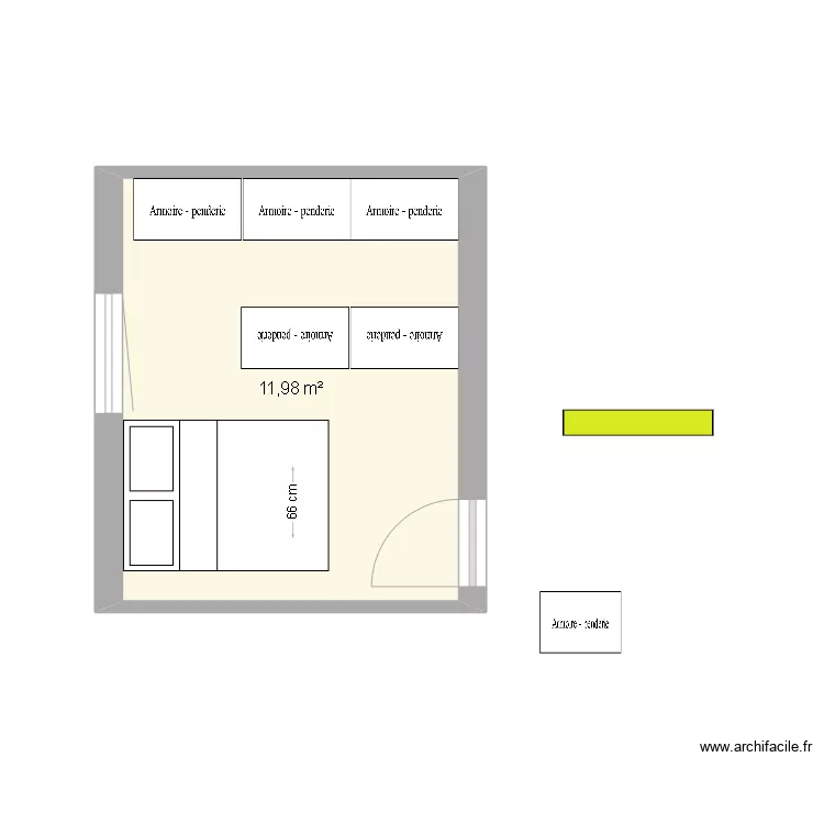 chambre kim 4. Plan de chambre kim 4. Plan de