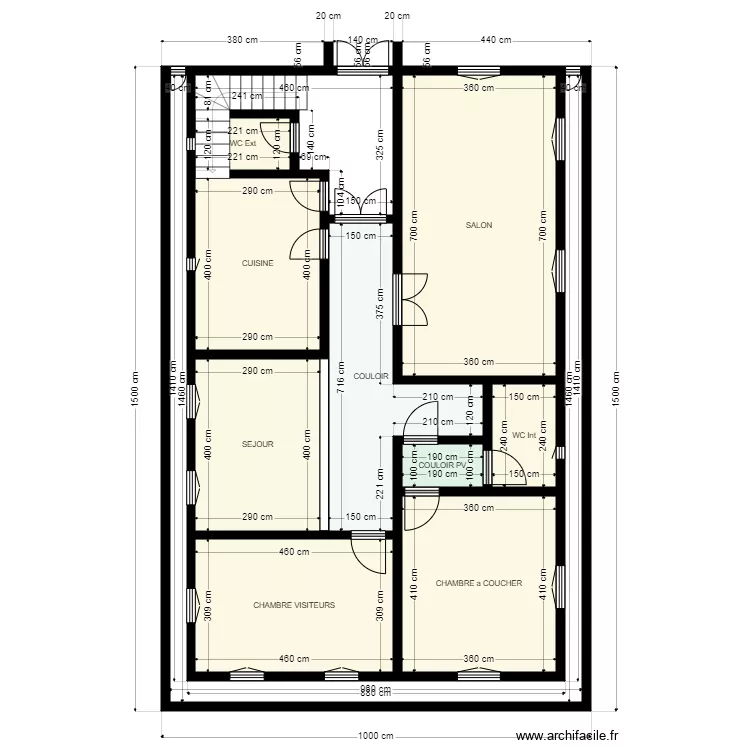 Terrain 10x15 Tarhil Client 33257847. Plan de 