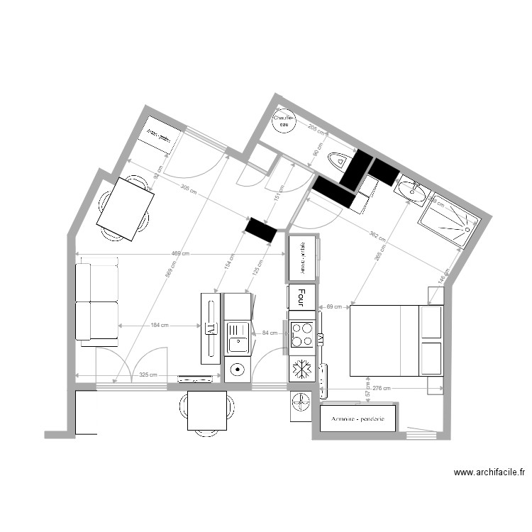 Les Aterides plan original 2. Plan de 0 pièce et 0 m2