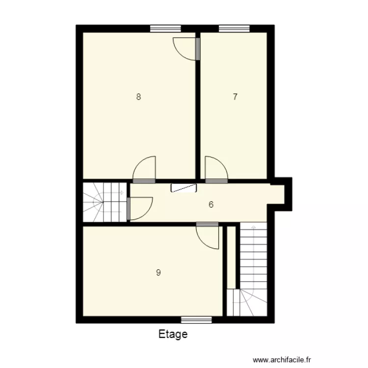 184575 BEDET. Plan de 