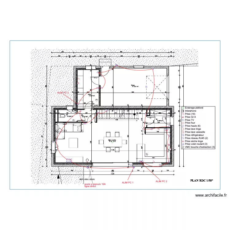 mallet CIRCUIT PC rdc. Plan de mallet CIRCUIT PC rdc. Plan de