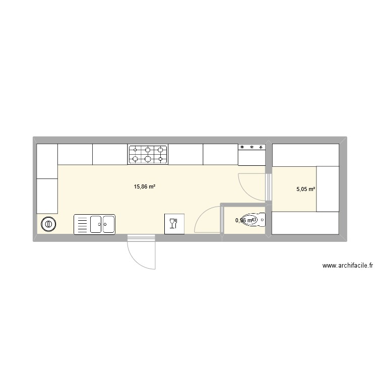 mobil home. Plan de 0 pièce et 0 m2