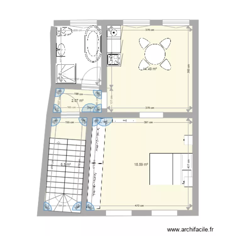 2éme étage. Plan de 2éme étage. Plan de