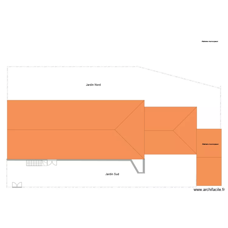 besse jardin sud 2. Plan de 