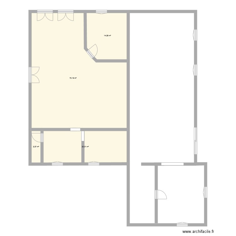 projet grayan. Plan de 0 pièce et 0 m2