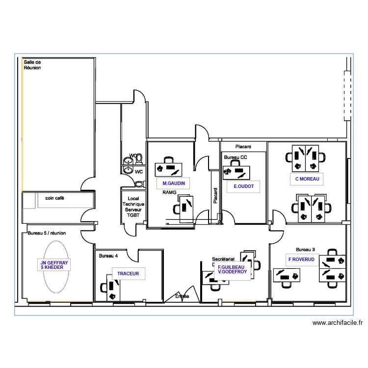 ecti RDC . Plan de 